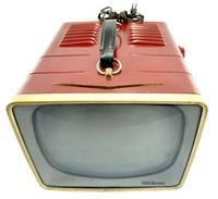 TV RCA VICTOR 1957 Wayfarer 14" poignée intacte *