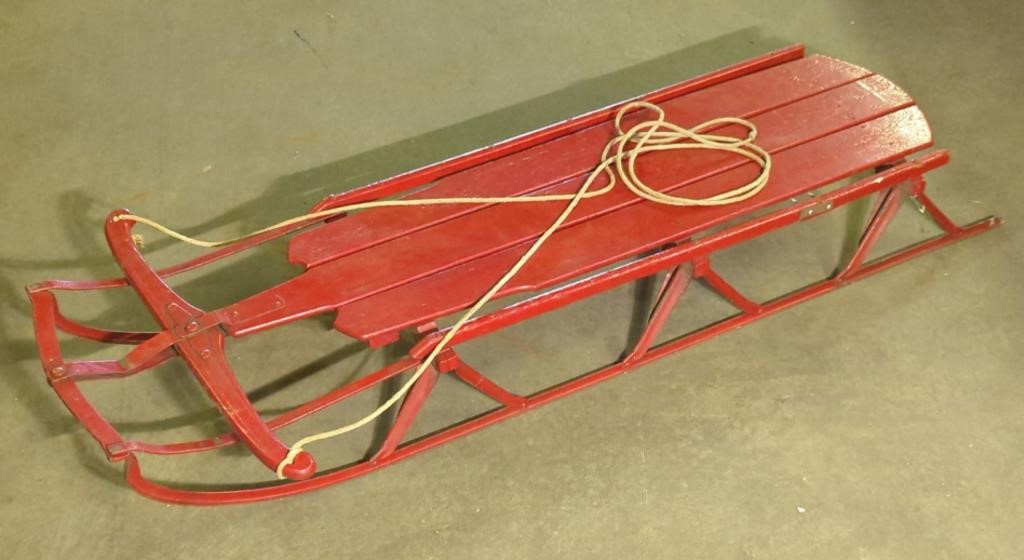 (L) Mid Century Royal Racer Sled (60"×28"×8")