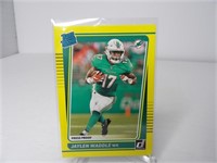 Jaylen Waddle 2021 Donruss Yellow Rated Rookie