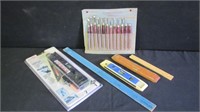 Carving Set, Multi Function Level Rulers