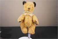 Antique Mohair Teddy Bear Jointed Glass Eyes