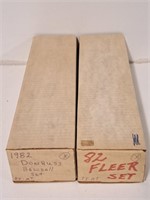Baseball Card Sets: Fleer 1982 & Donruss 1982