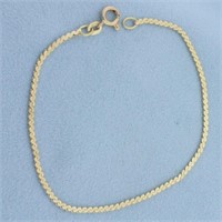 S-Link Bracelet in 14k Yellow Gold