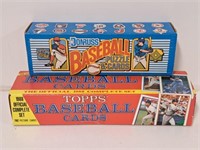 Sealed Baseball Card Sets: Donruss 89 & Topps 88
