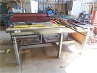 Steel Framed Timber Top Bench 2000x1000x900mm