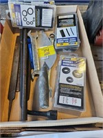 O-RINGS AND SEAL KITS, FILES, POINTED TROWEL