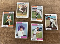 1974 Topps baseball card lot