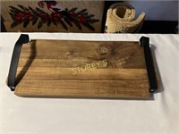 NEW Cheese Board w/ Handles - 16 x 7