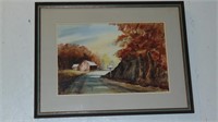 Signed Original Watercolor Painting