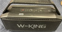 W-King Outdoor Bluetooth Speaker Untested