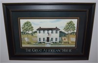(H) "The Great American Home" Print