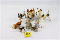 Assortment of Dog Figurines