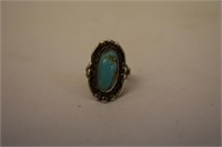 Silver & Turquoise Ring