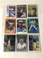 9 Randy Johnson Baseball Cards With Rookie