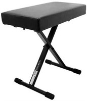 On-Stage Deluxe X-Style Padded Keyboard Bench