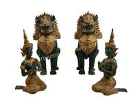 Four Tibetan Figurals