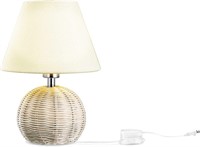 B1292  EE Eleven Rattan Table Lamp, Natural, E12