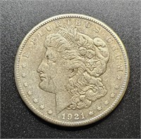 1921-P Morgan Silver Dollar