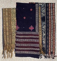 Flores Double Ikat Fringed, Indo Ikat & Cloth