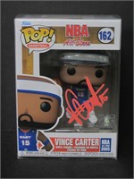 VINCE CARTER SIGNED FUNKO WITH COA