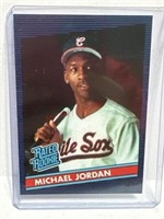 Michael Jordan Rated Rookie baseball card