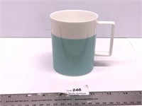 Tiffany & Co. Teal & White Coffee Mug