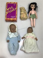 Vintage Small doll collectibles and more.