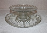 2 Tier Serving Tray