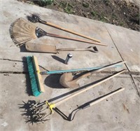 Garden tools.