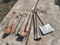 Garden tools.