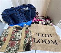 Lot of Tote Bags & Purses