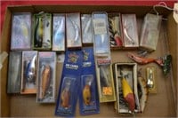 Flat of 20 Miscellaneous Lures