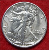 1935 Walking Liberty Silver Half Dollar