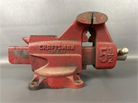 Vintage Craftsman 5.5" Swivel Base Bench Vise