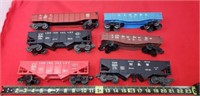 Lionel Train Cars Lehigh Valley, N&W, Nickel