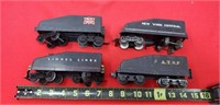 Lionel Train Coal Tenders Rock Island, Marx New