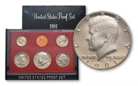 1981 US Mint Proof Set