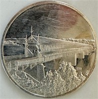 HARTLAND COVERED BRIDGE COMMEMORATIVE COIN