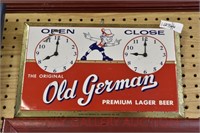 Old German Beer Sign: