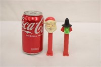 Vintage Pez Santa (Slovenia) & Witch (Austria)