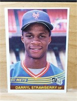 1984 Donruss Basball 68 Darryl Strawberry Rookie