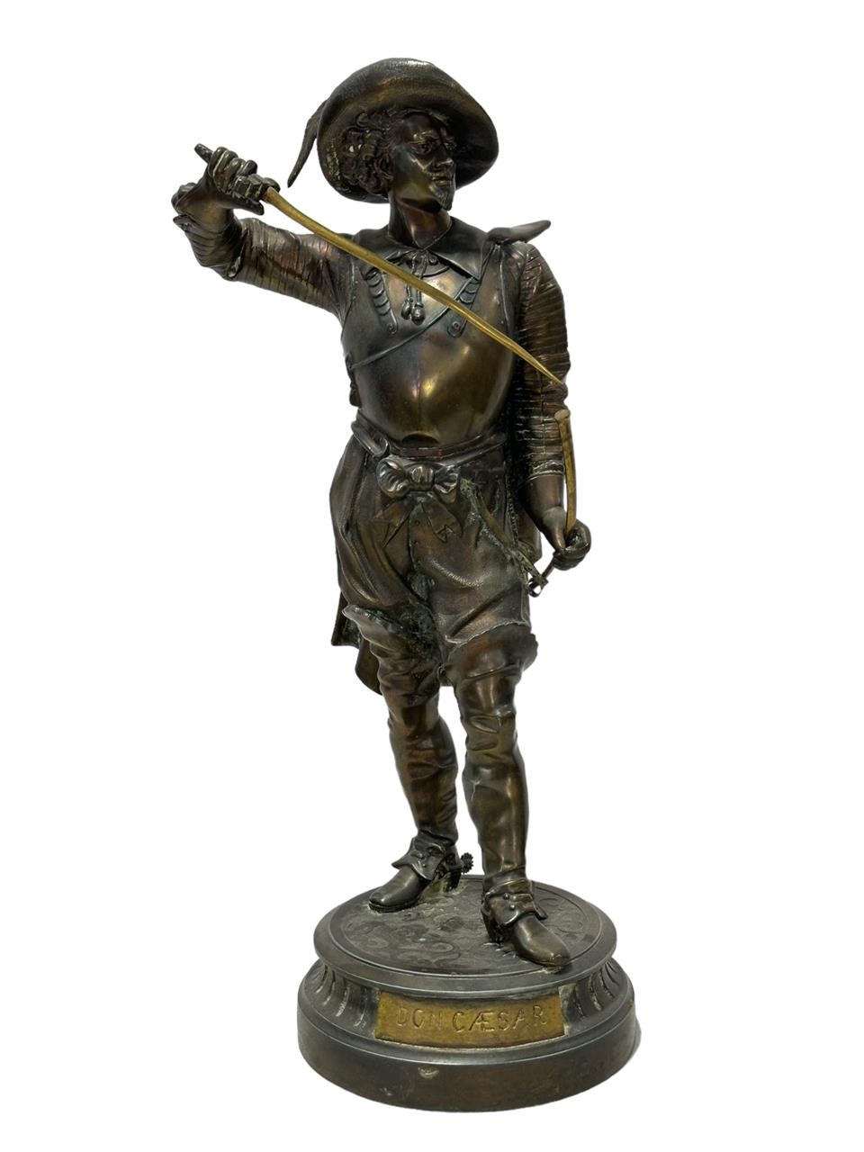 Don Caeser Musketeer Sculpture