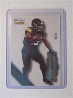 2022 WILD CARD MATTE TYLER GOODSON /125 10 POINT