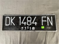 1 License Plate