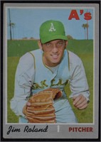 1970 Topps Jim Roland Baseball Card
