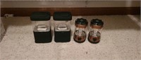 4 battery operated LED lanterns, brand new