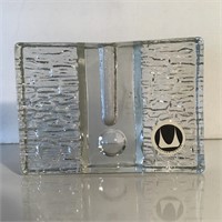 WALTHER DESIGN MID CENTURY GLASS VASE