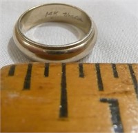 14K Gold Wed Lok Ring