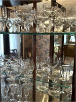 Assorted stem - wine glasses