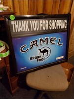 CAMEL ADVERTISING SIGN
